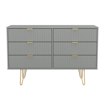 Linear 6 Drawer Midi Chest