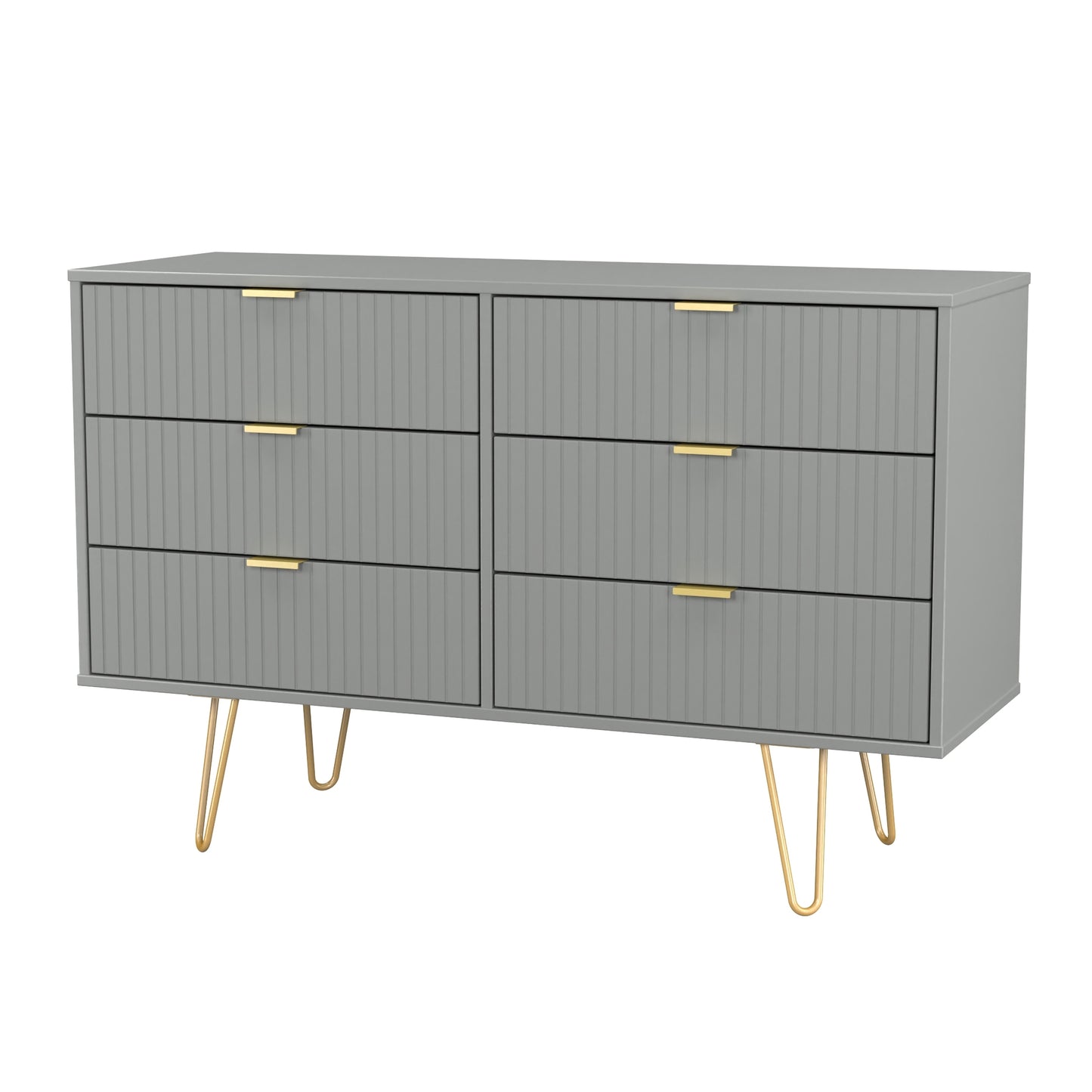 Linear 6 Drawer Midi Chest