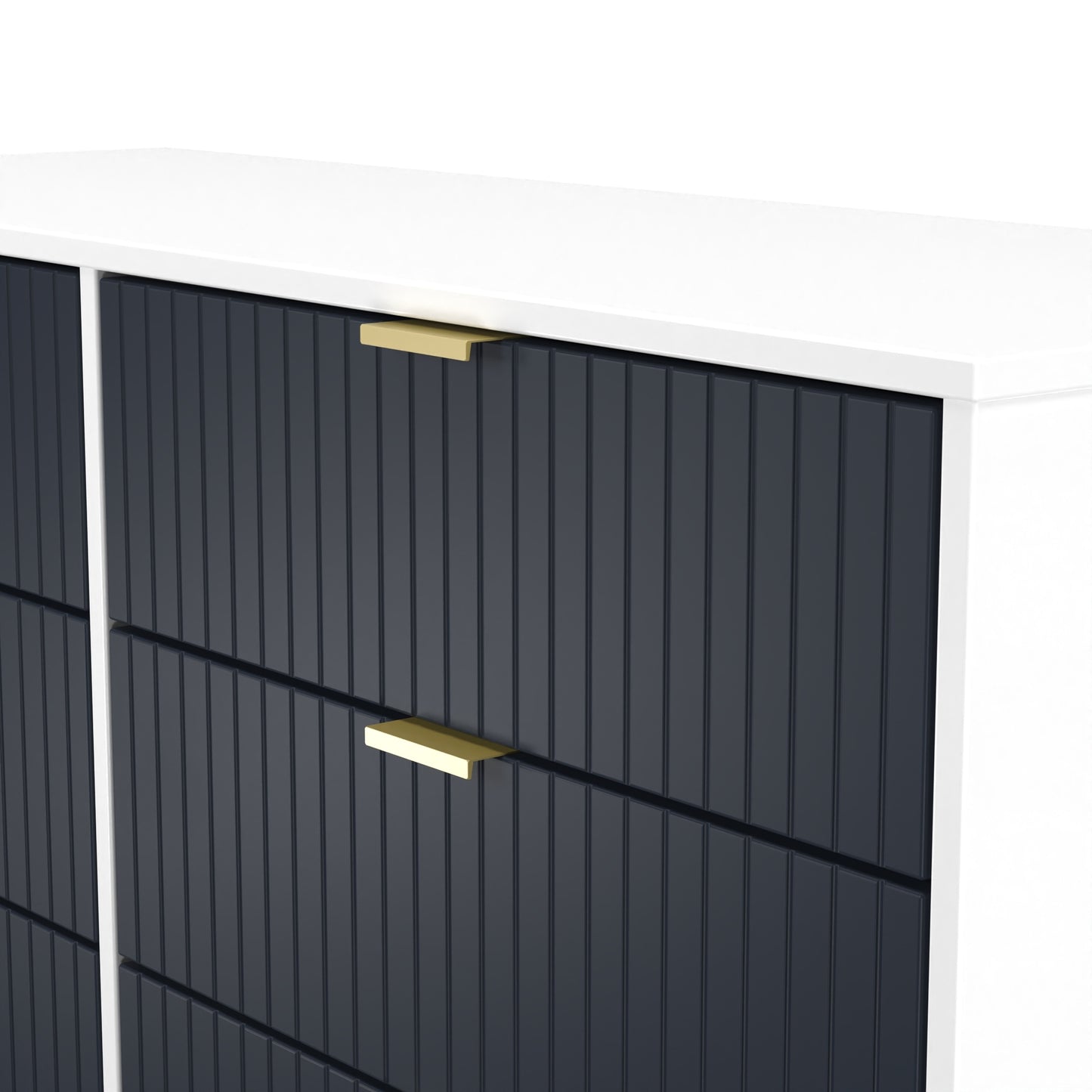 Linear 6 Drawer Midi Chest