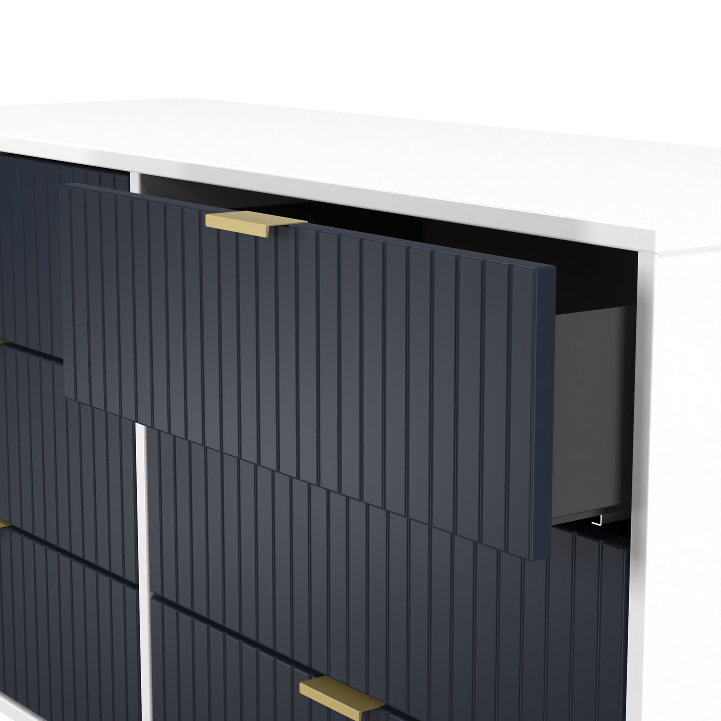 Linear 6 Drawer Midi Chest
