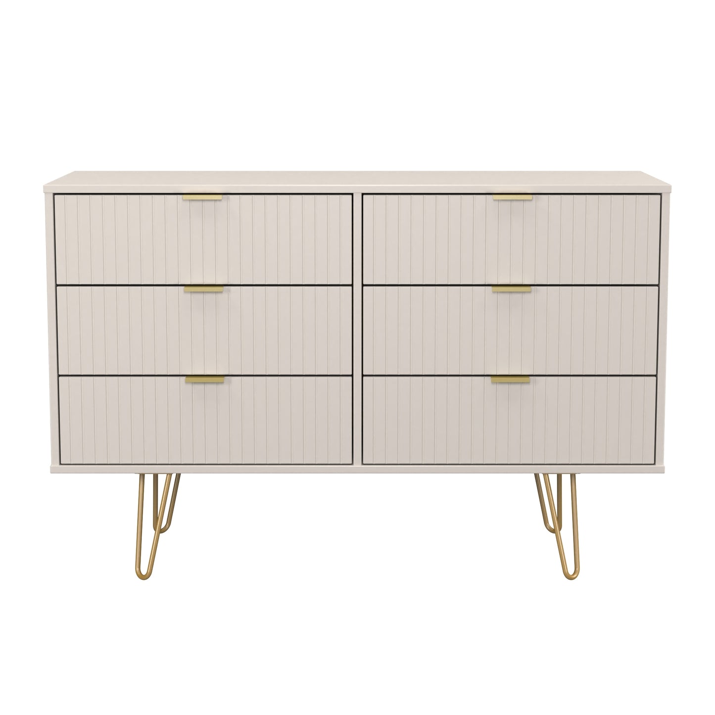 Linear 6 Drawer Midi Chest