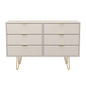 Linear 6 Drawer Midi Chest