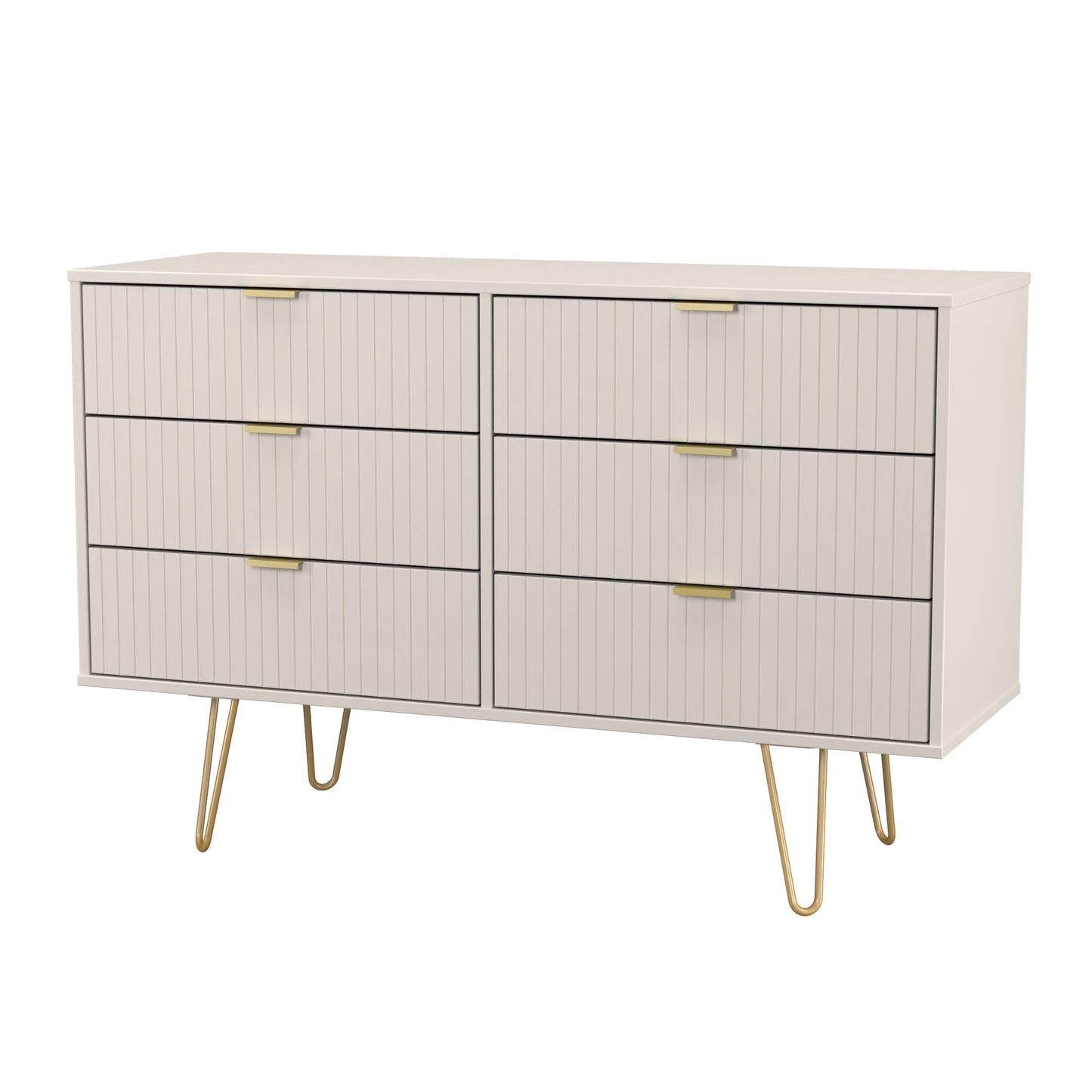 Linear 6 Drawer Midi Chest