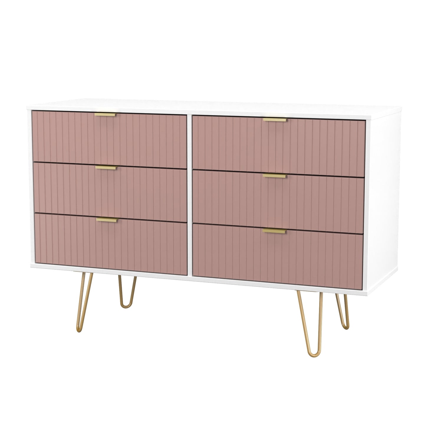 Linear 6 Drawer Midi Chest