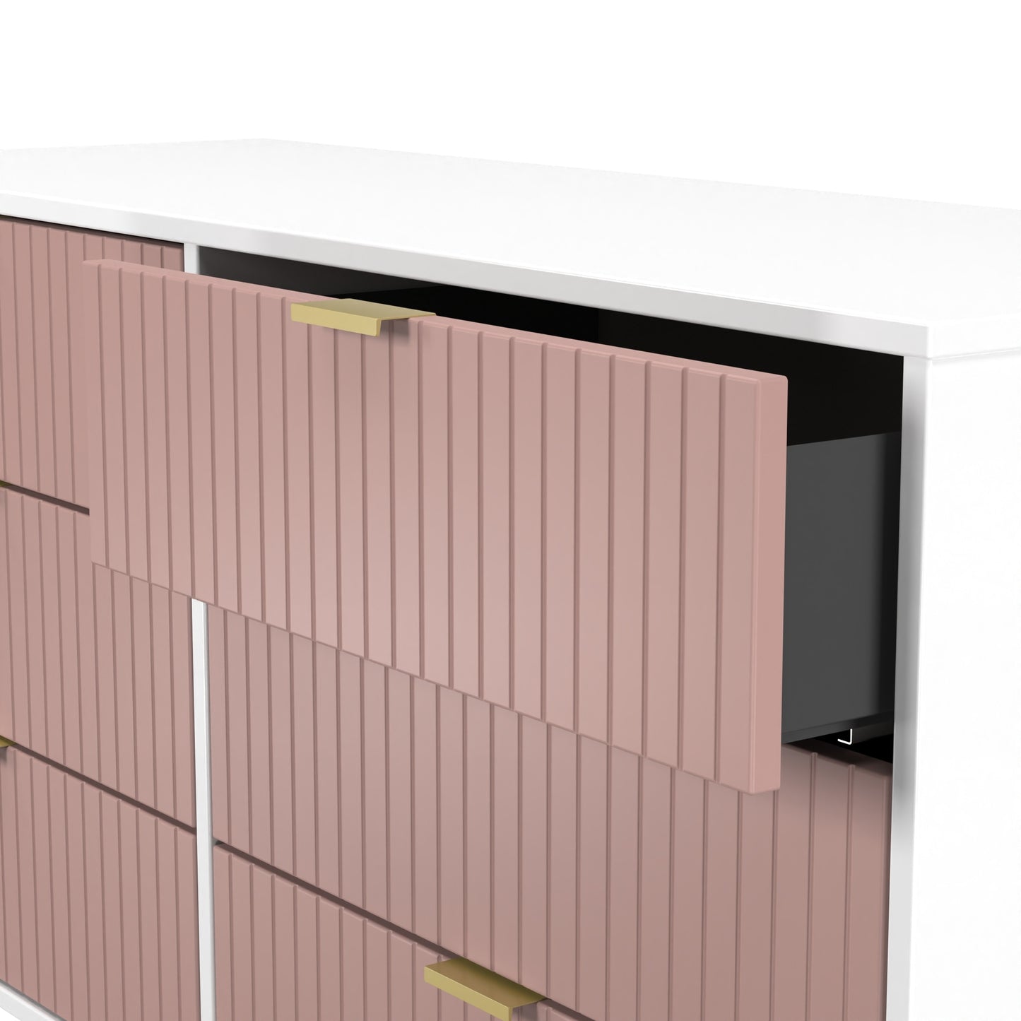 Linear 6 Drawer Midi Chest