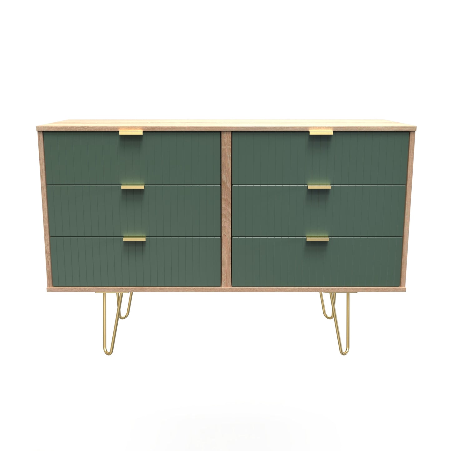 Linear 6 Drawer Midi Chest