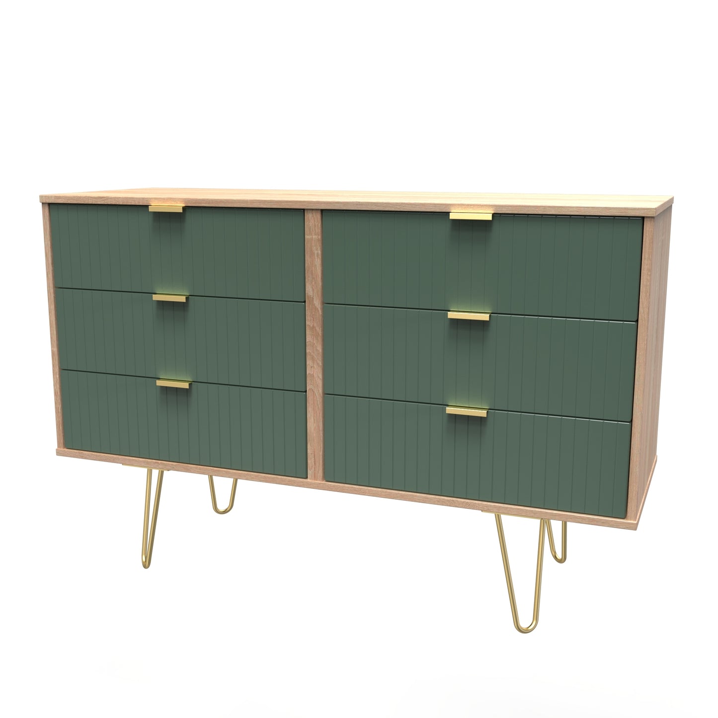 Linear 6 Drawer Midi Chest