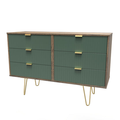 Linear 6 Drawer Midi Chest