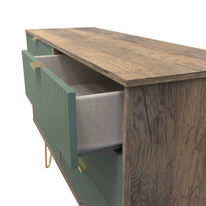 Linear 6 Drawer Midi Chest