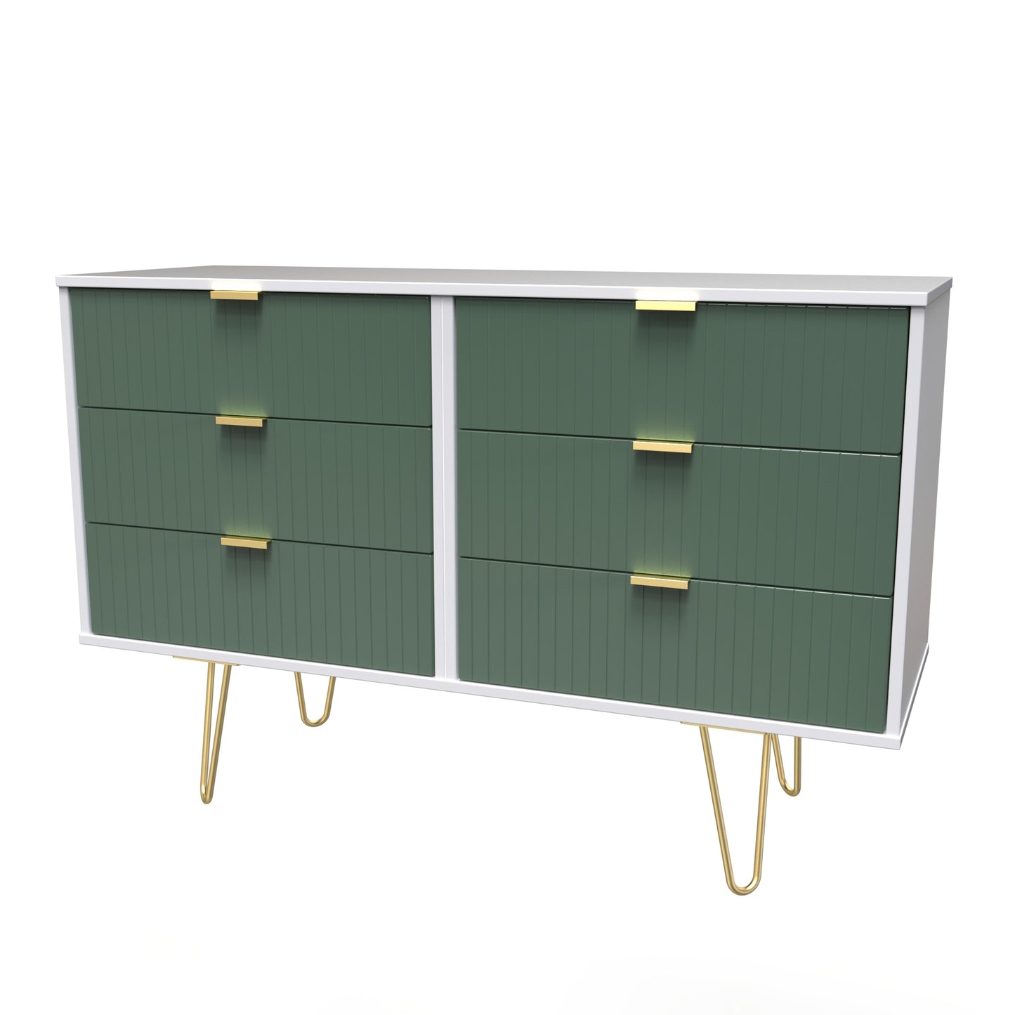 Linear 6 Drawer Midi Chest