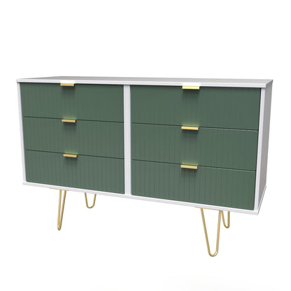Linear 6 Drawer Midi Chest