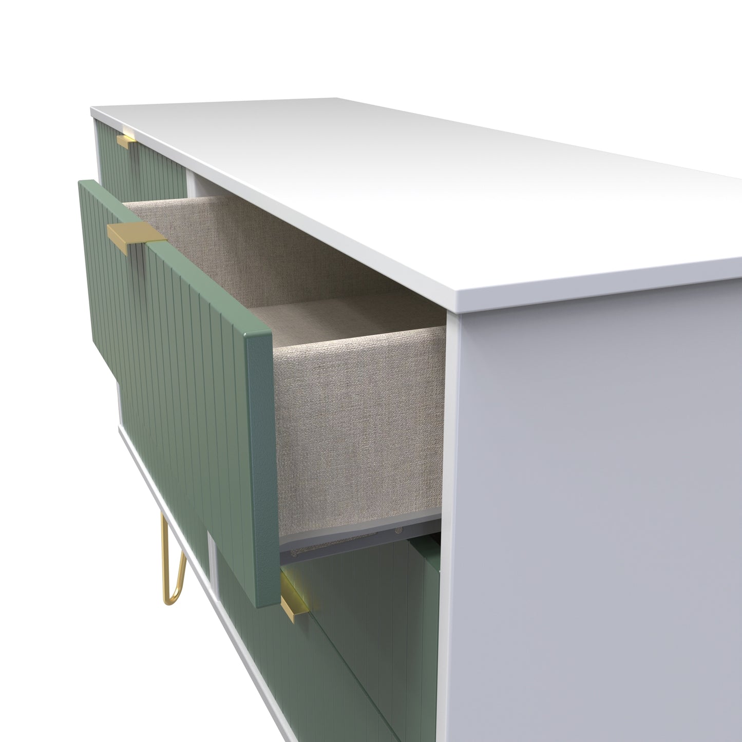 Linear 6 Drawer Midi Chest