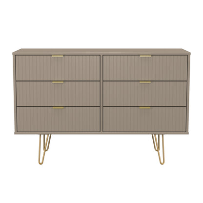 Linear 6 Drawer Midi Chest