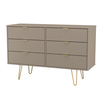 Linear 6 Drawer Midi Chest