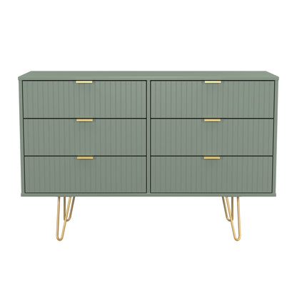 Linear 6 Drawer Midi Chest