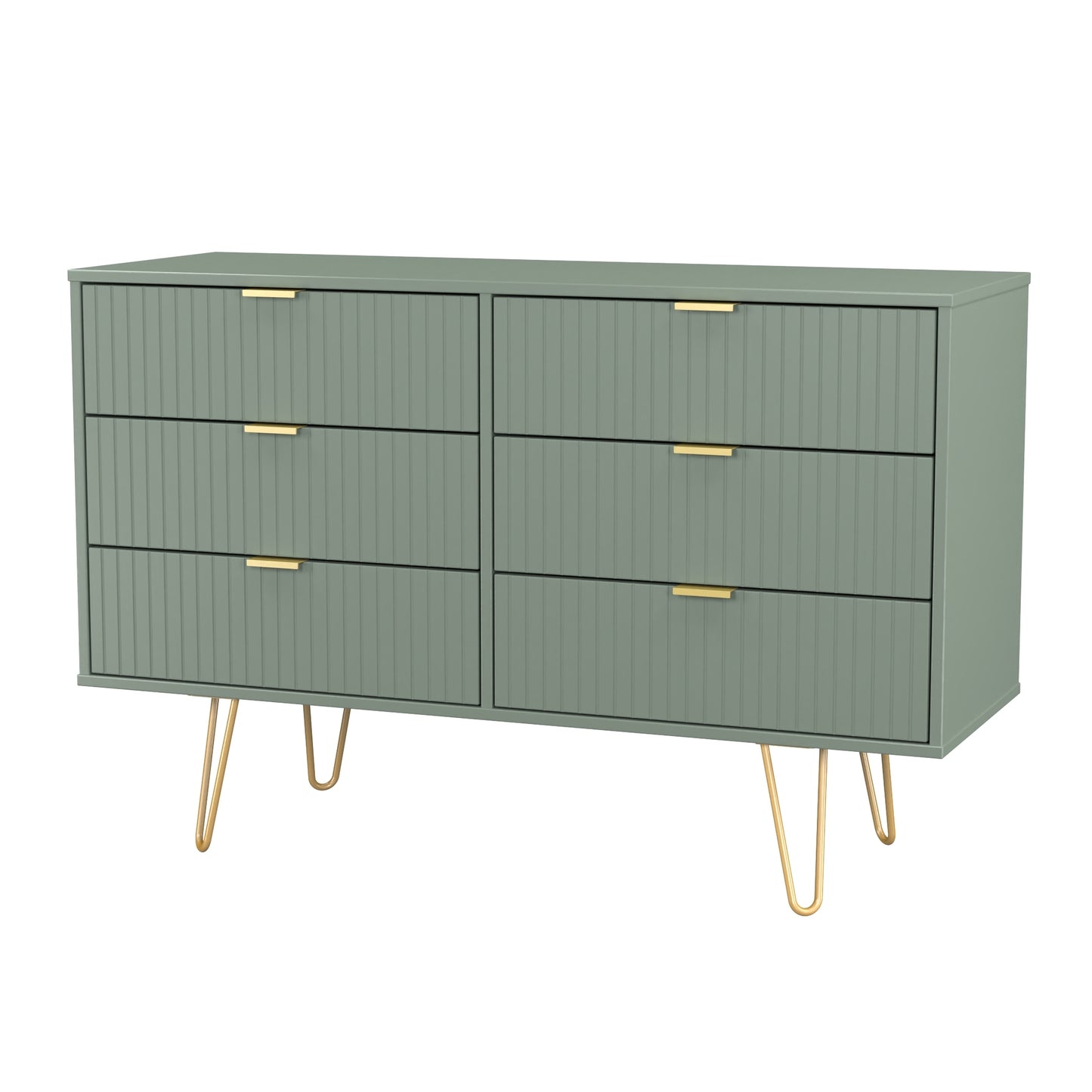 Linear 6 Drawer Midi Chest