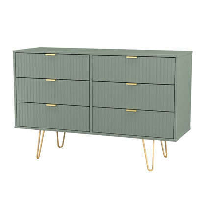 Linear 6 Drawer Midi Chest