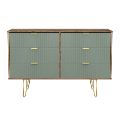 Linear 6 Drawer Midi Chest