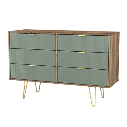 Linear 6 Drawer Midi Chest