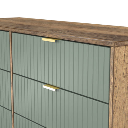 Linear 6 Drawer Midi Chest