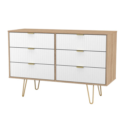 Linear 6 Drawer Midi Chest