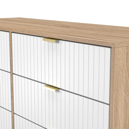 Linear 6 Drawer Midi Chest
