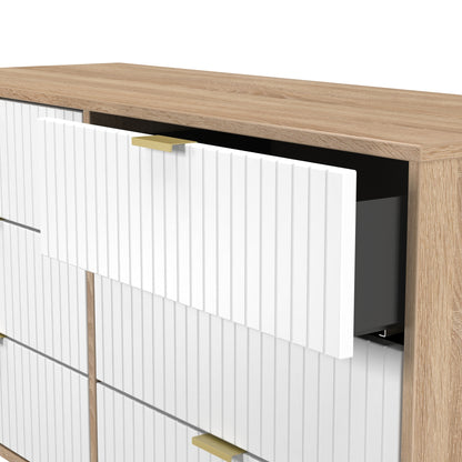 Linear 6 Drawer Midi Chest