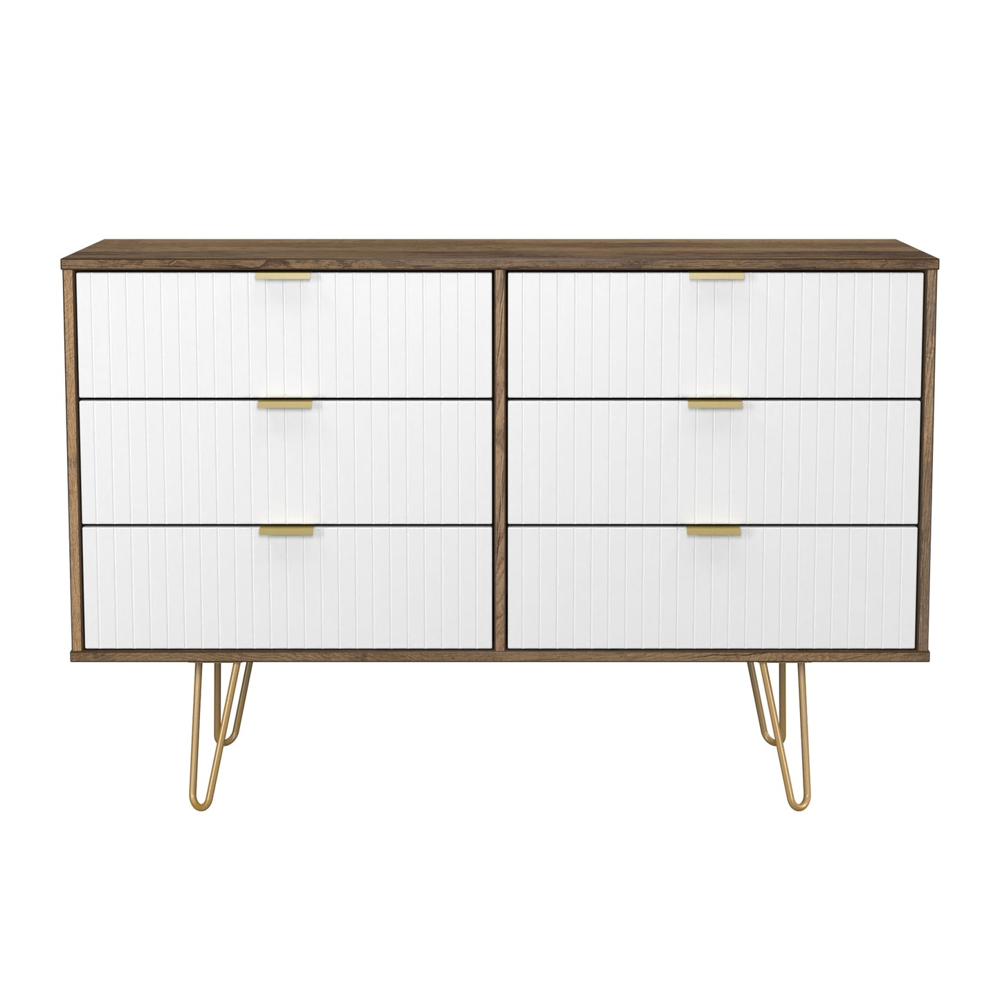 Linear 6 Drawer Midi Chest