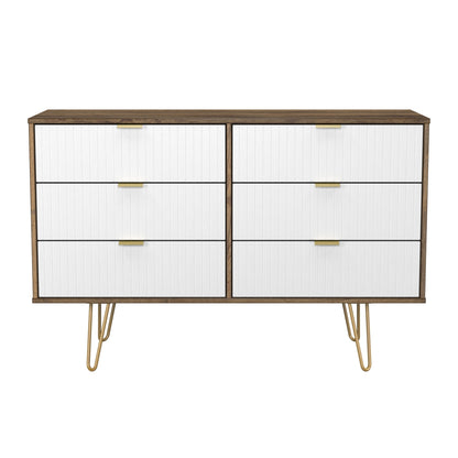 Linear 6 Drawer Midi Chest