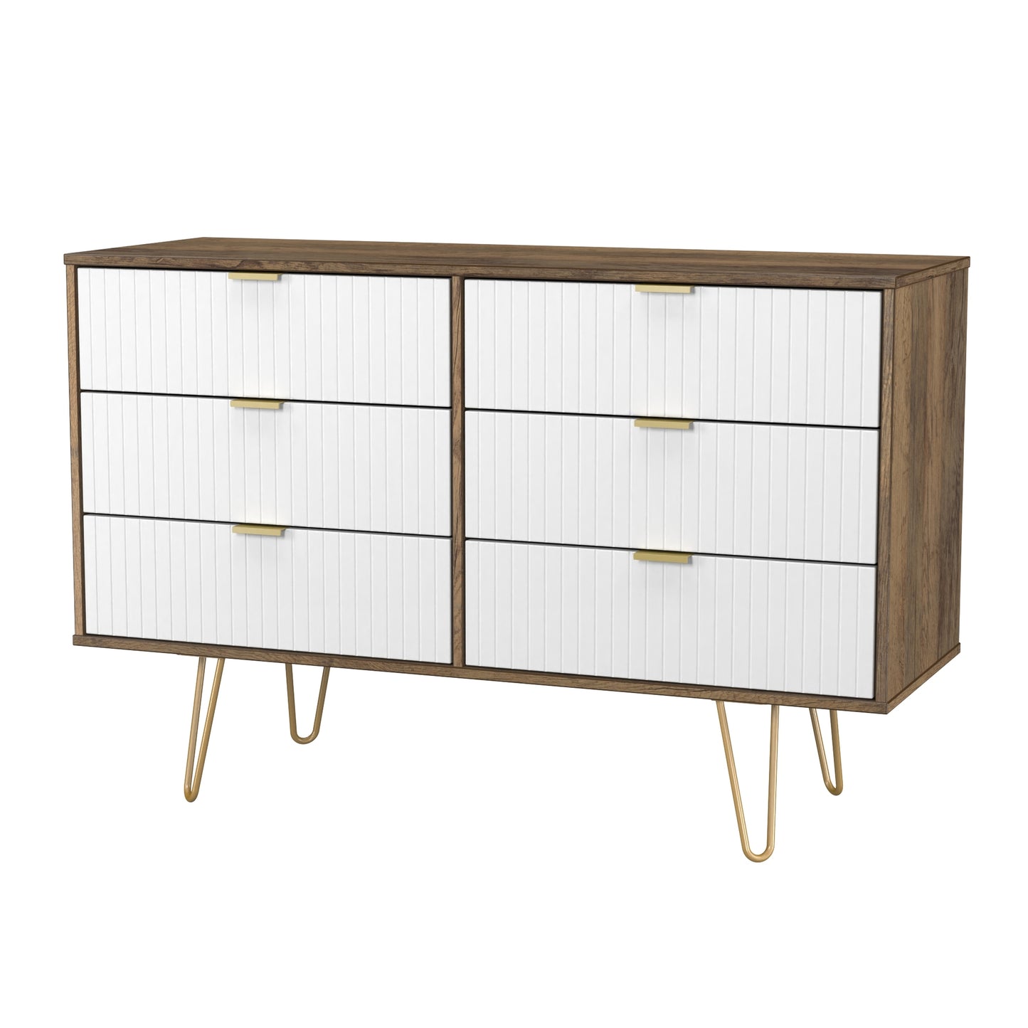 Linear 6 Drawer Midi Chest