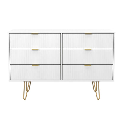 Linear 6 Drawer Midi Chest