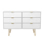 Linear 6 Drawer Midi Chest
