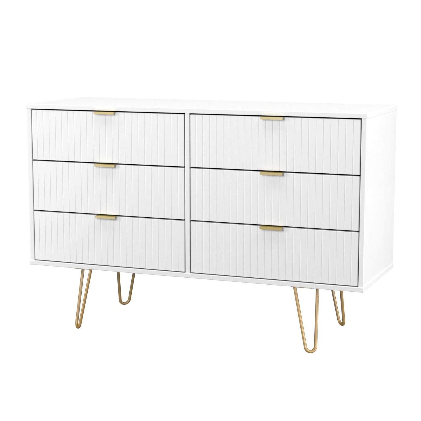 Linear 6 Drawer Midi Chest