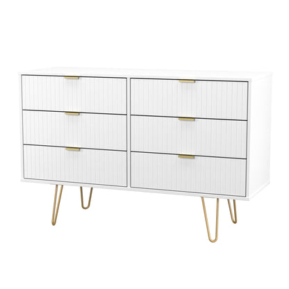 Linear 6 Drawer Midi Chest