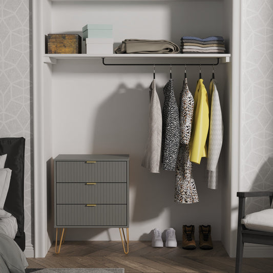 Linear 3 Drawer Midi Chest