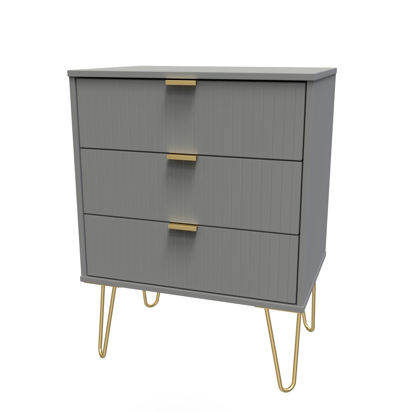 Linear 3 Drawer Midi Chest with Legs