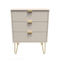 Linear 3 Drawer Midi Chest with Legs