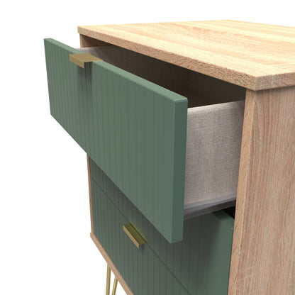 Linear 3 Drawer Midi Chest with Legs