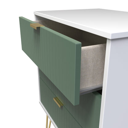 Linear 3 Drawer Midi Chest with Legs