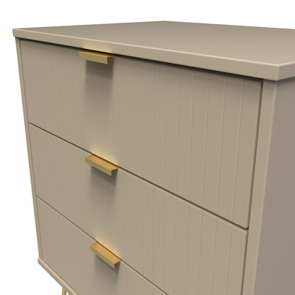 Linear 3 Drawer Midi Chest with Legs