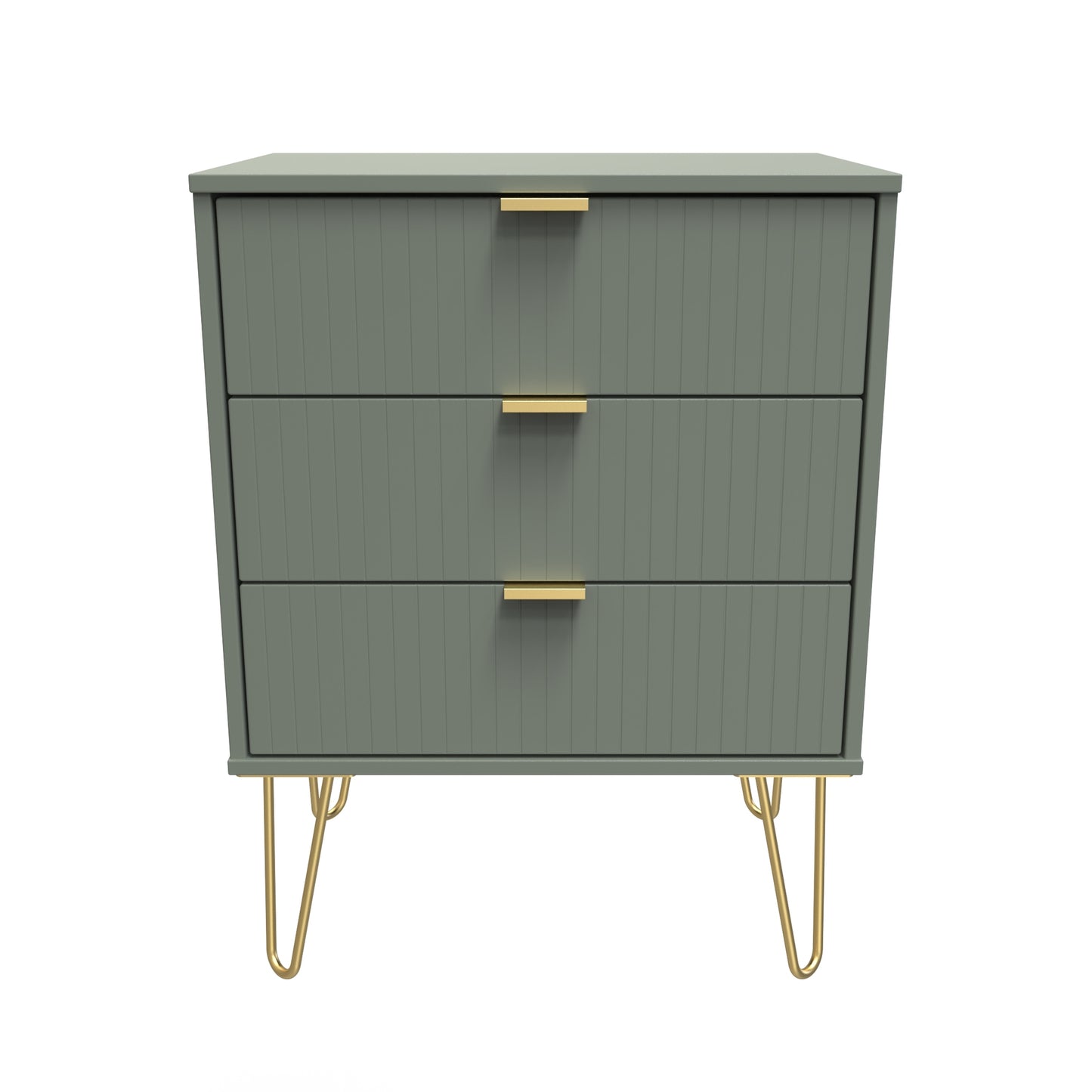 Linear 3 Drawer Midi Chest with Legs