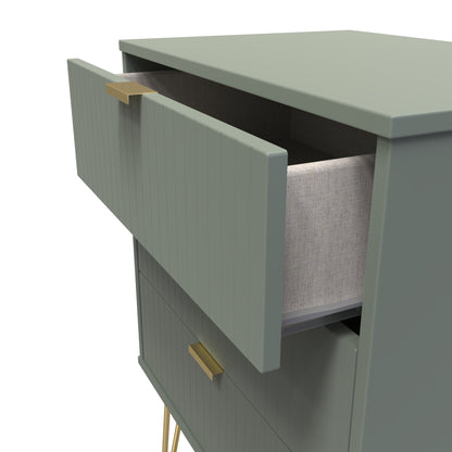 Linear 3 Drawer Midi Chest with Legs