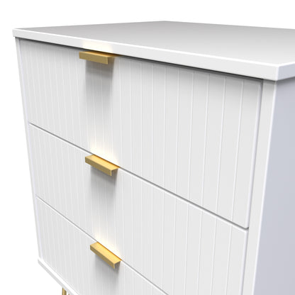 Linear 3 Drawer Midi Chest with Legs