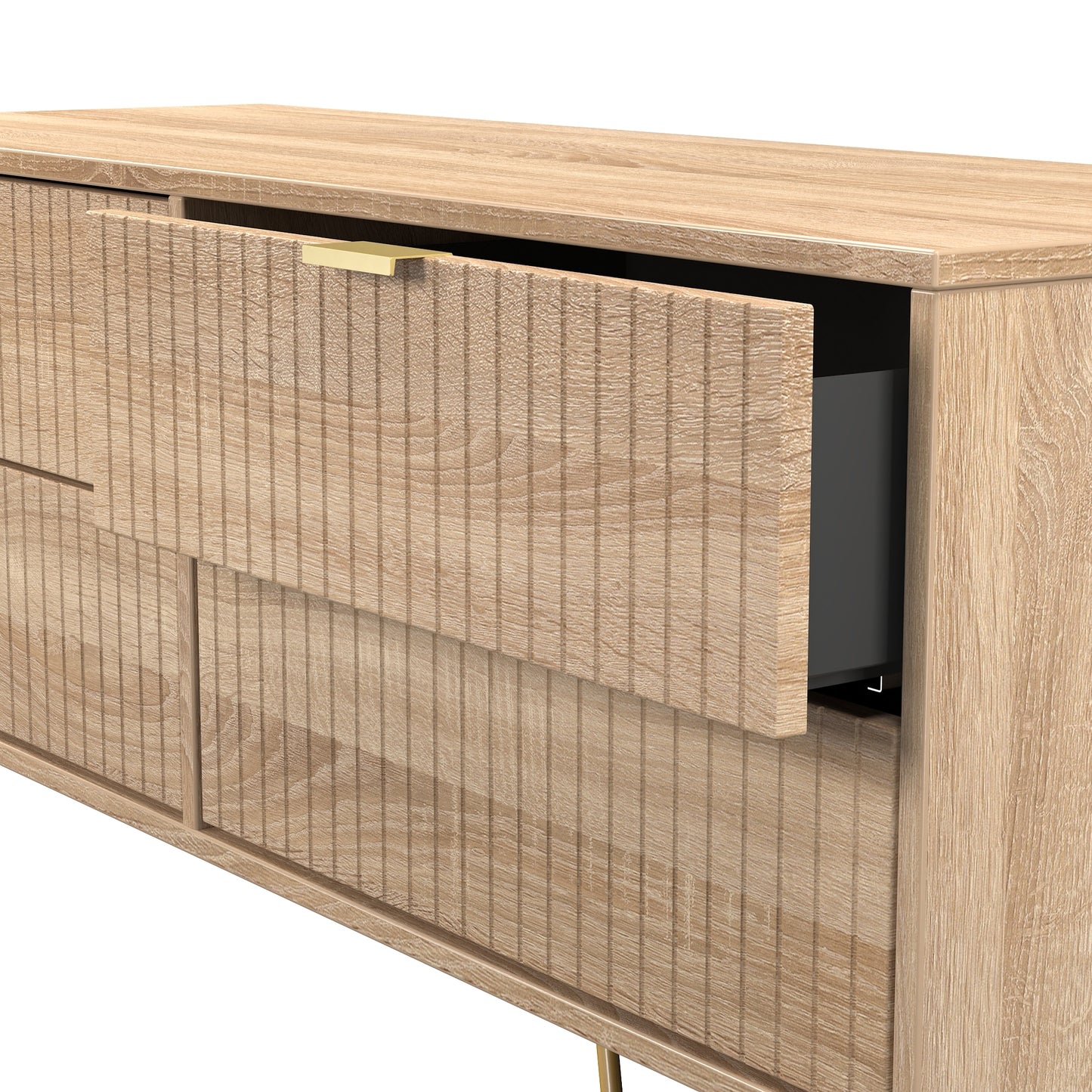 Linear 4 Drawer Bed Box