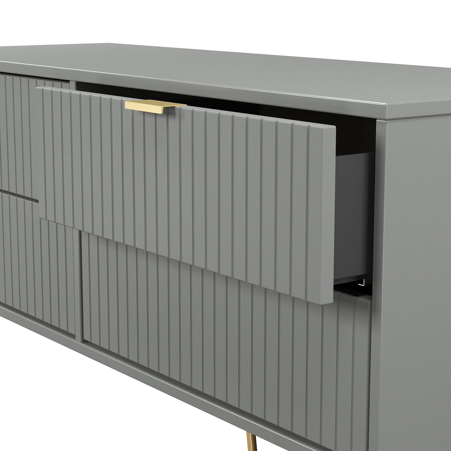 Linear 4 Drawer Bed Box