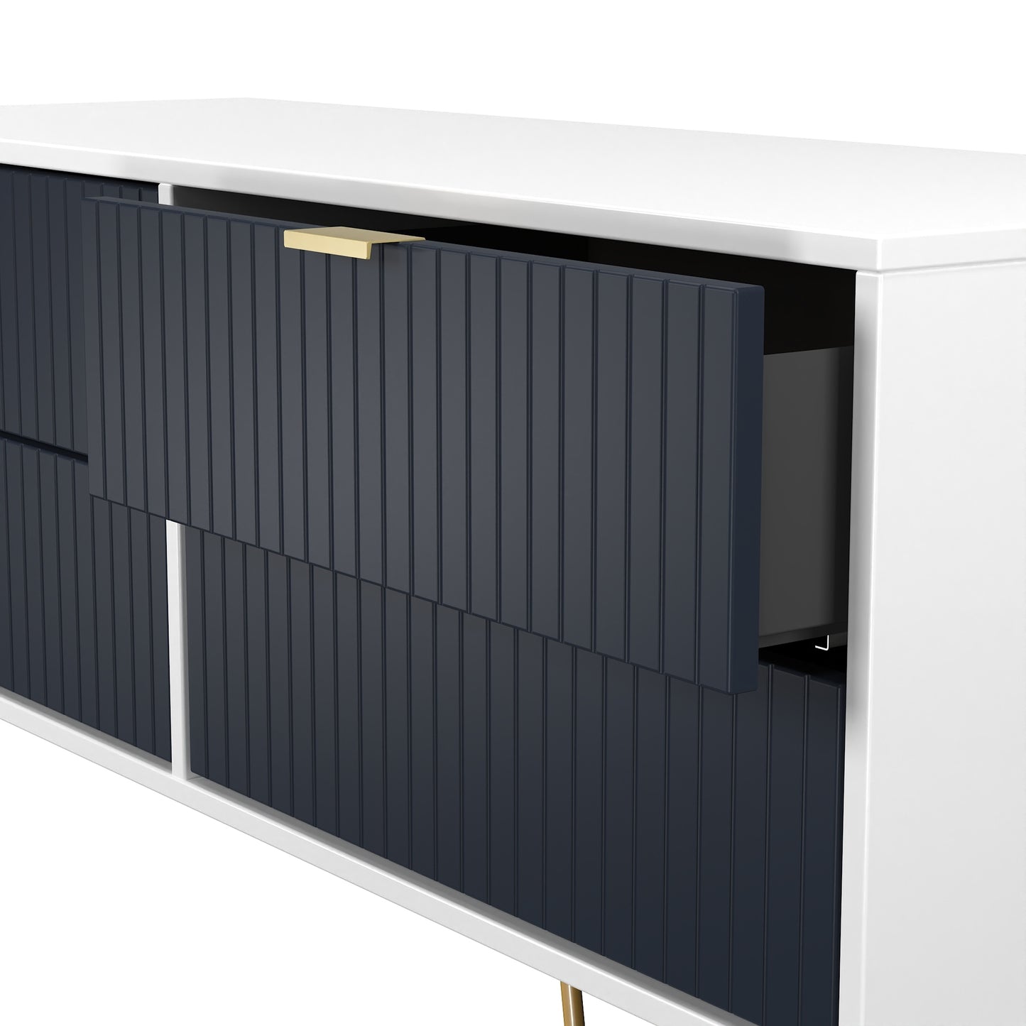Linear 4 Drawer Bed Box