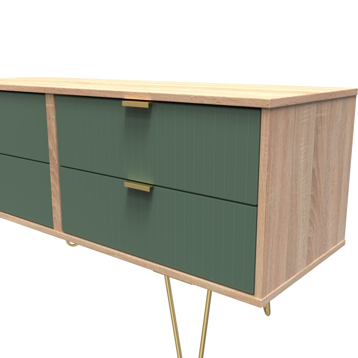 Linear 4 Drawer Bed Box