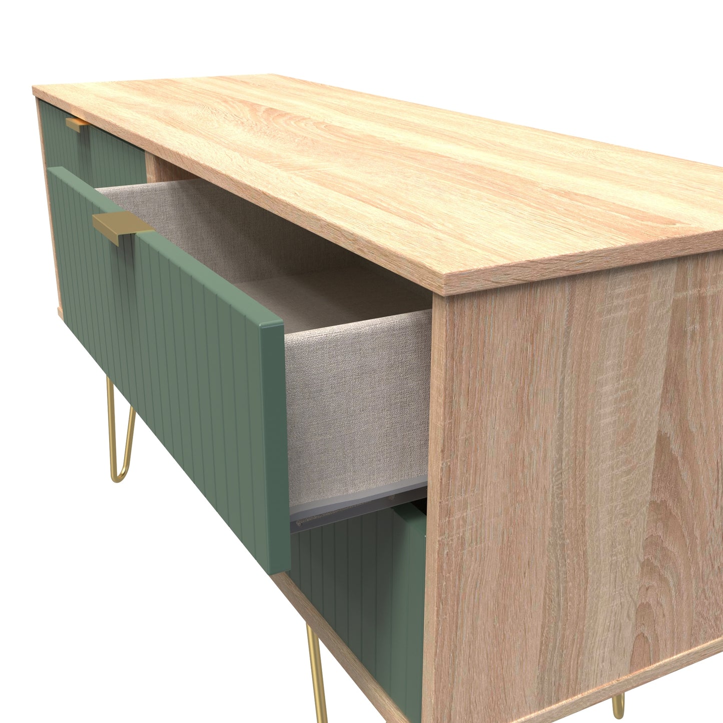 Linear 4 Drawer Bed Box