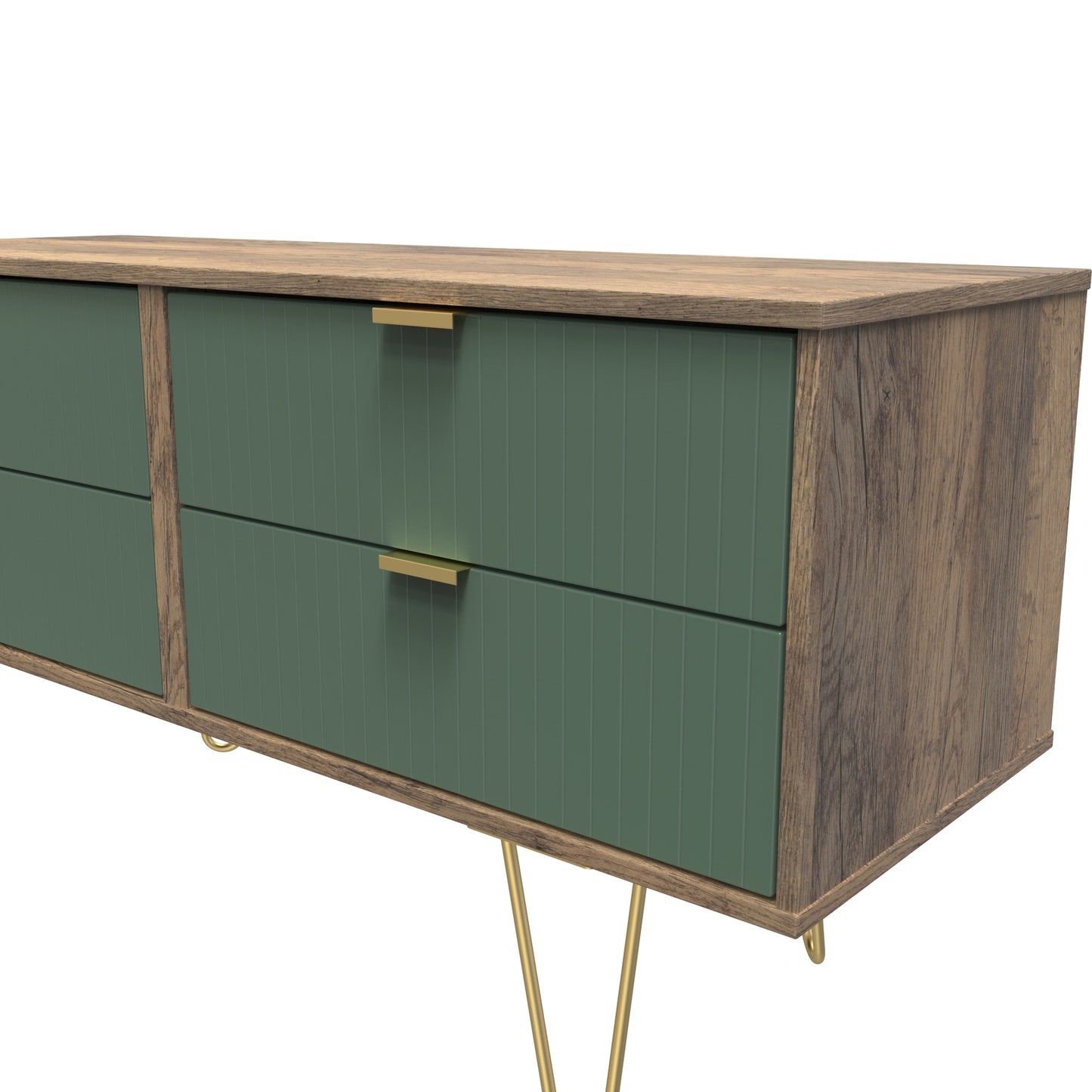 Linear 4 Drawer Bed Box