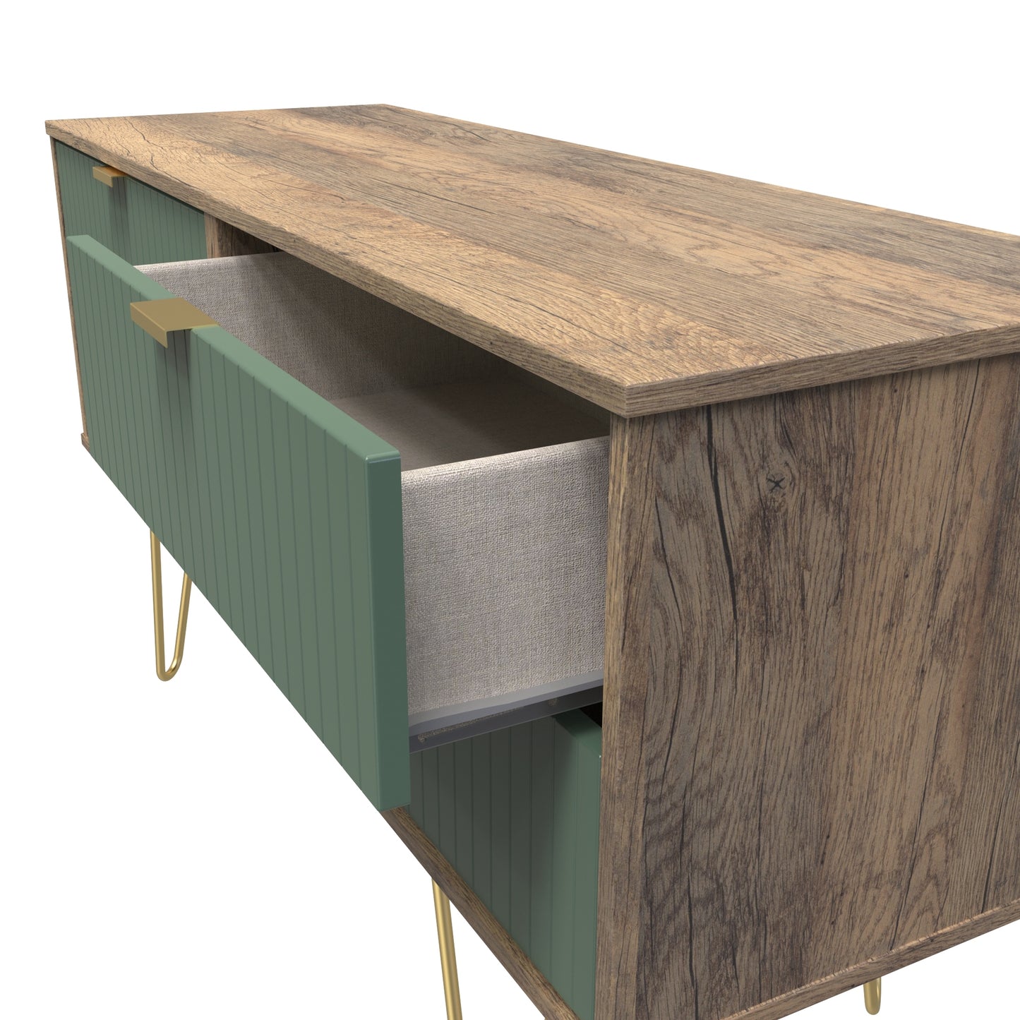 Linear 4 Drawer Bed Box